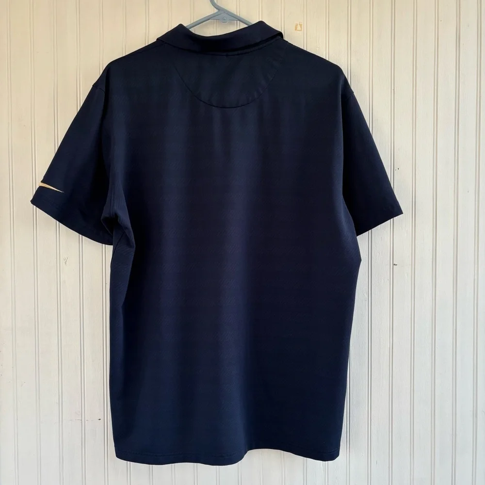Nike Dri-Fit NFL Navy Blue LA Chargers Los Angeles Chargers Polo Size Large